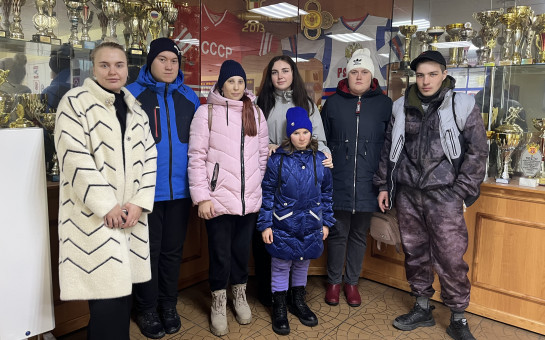 Экскурсия в ледовый дворец спорта «Юность»